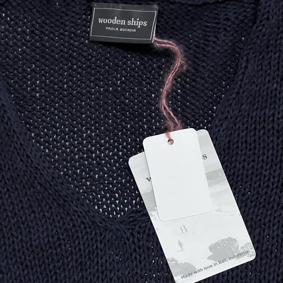 NWT$135 wooden ships Paola Buenda Americana Sweater - Picture 4 of 7